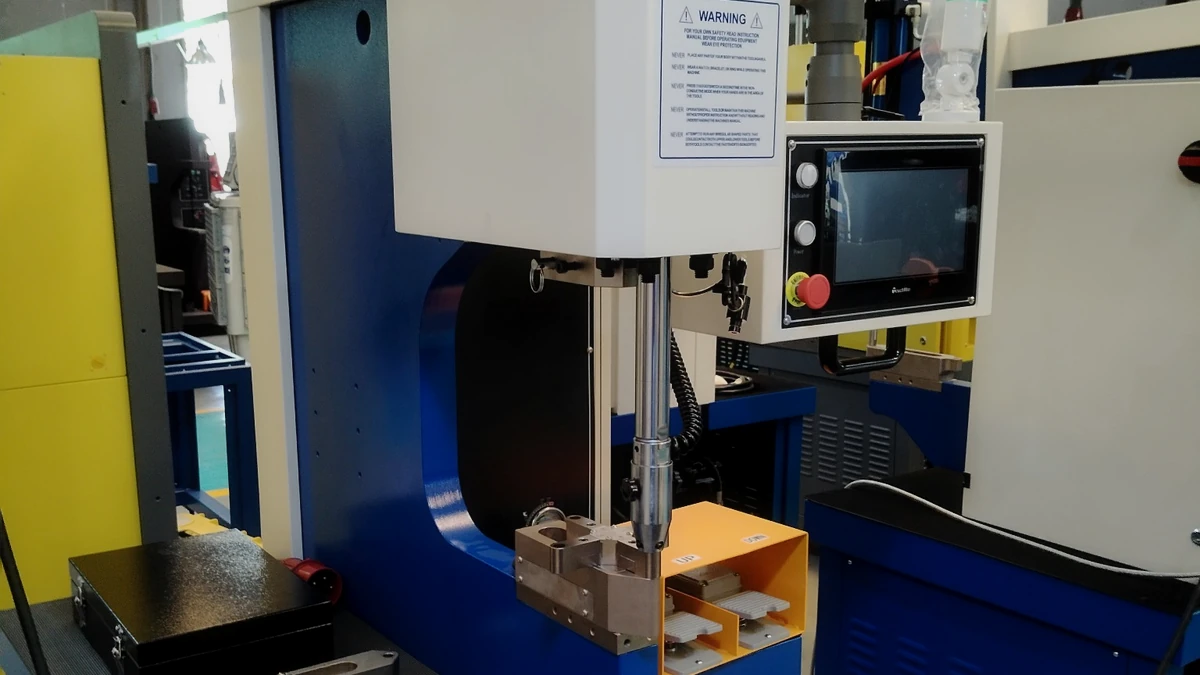 RSM 618MSPe fastener insertion press at Bolton Sheetmetal Ltd