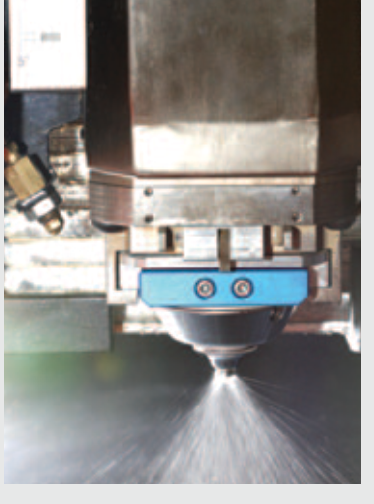 Amada FO 3015 MII NT cutting head with WACS water-assisted cutting active